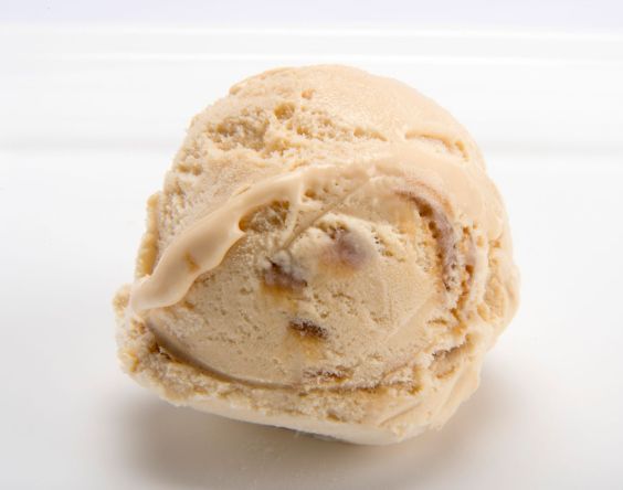Toffee Ice Cream With Toffee Sauce